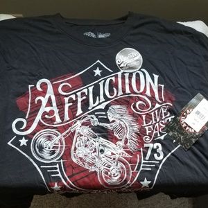 Affliction short sleeve shirt